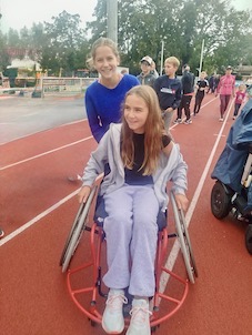 Les élèves de 5e mobilisés pour Annecy Court pour HandiSport