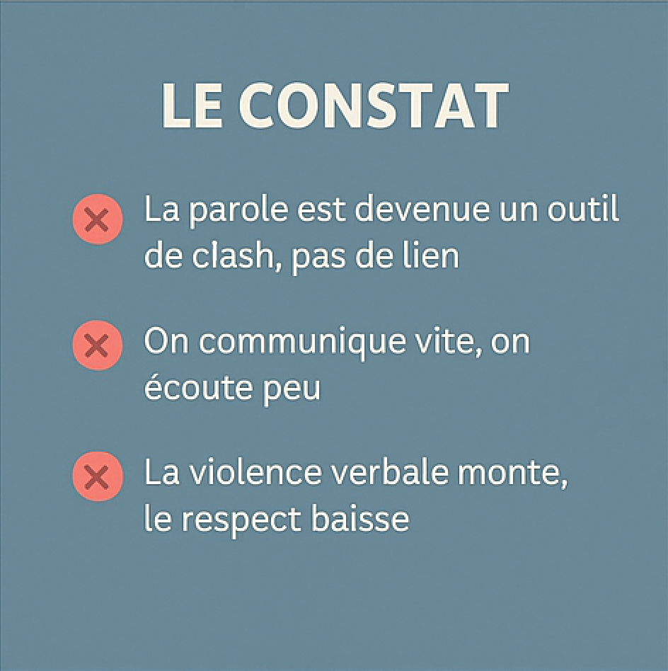 « Comment se parler pour se relier, dans un monde de plus en plus atomisé ? »