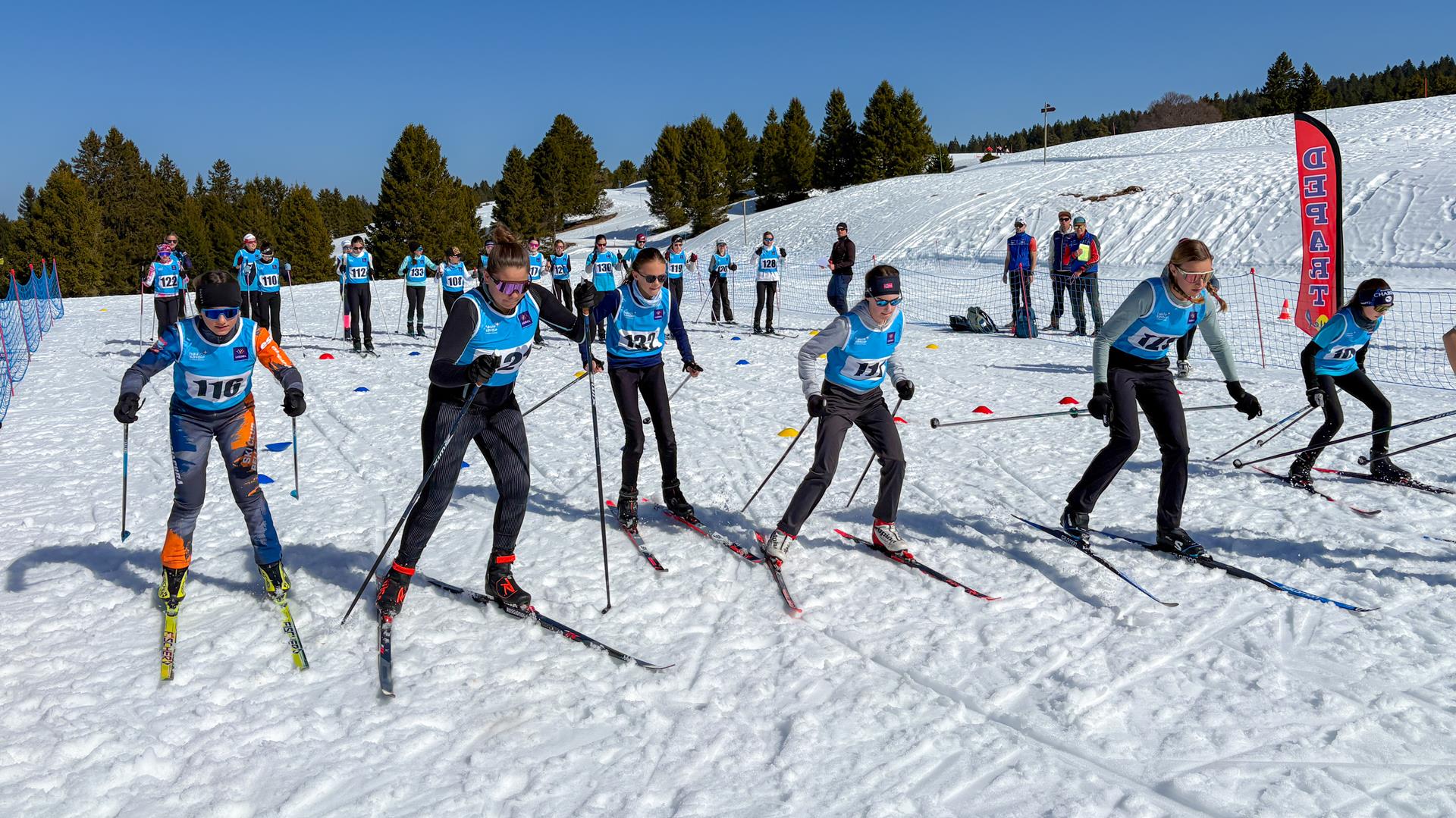  championnat départemental UGSEL de ski de fond - biathlon