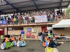 Les élèves de 5e mobilisés pour Annecy Court pour HandiSport