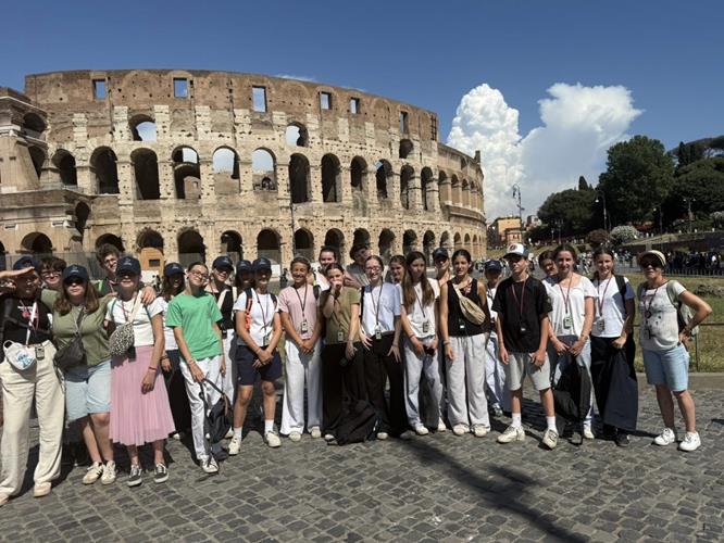Pèlerinage à Rome et au Vatican pour les élèves de 4e pastorale